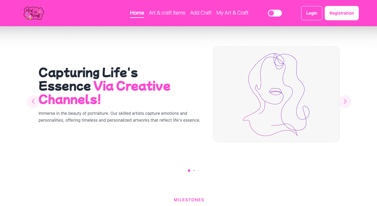 Craft Corner — Art & Craft (Personal)